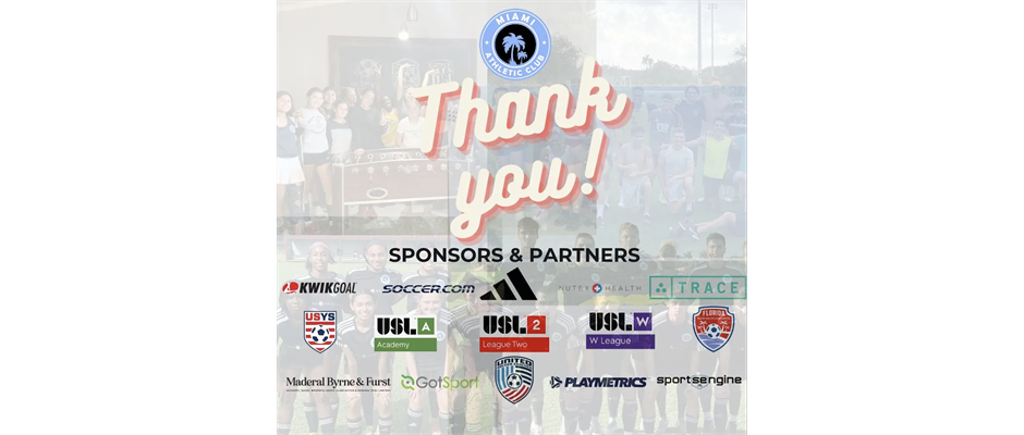 Thank You to Our Partners and Sponsors